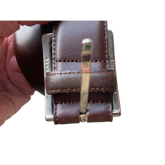 Ermenegildo Zegna Dark Leather Brown belt size 38 - Picture 2 of 9